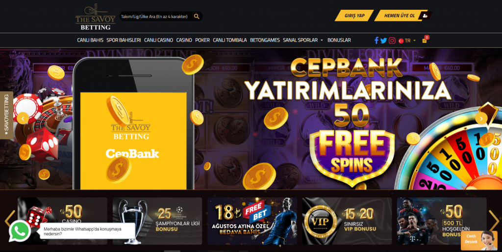SavoyBetting Mobil