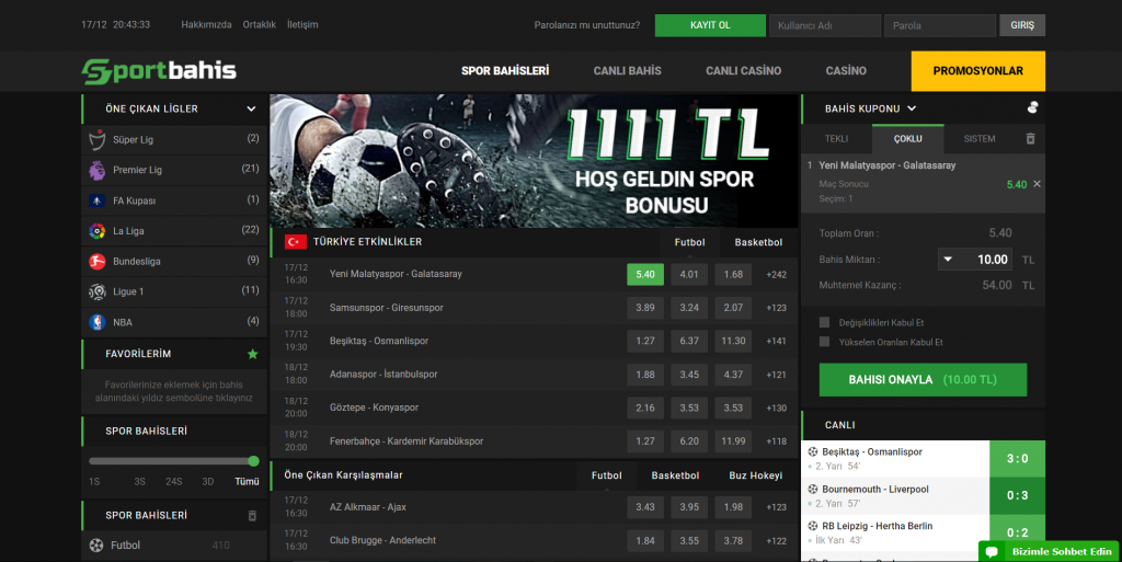 Sportbahis Bahis